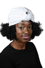 Load image into Gallery viewer, Landana Headscarves Turbans for Women with Twist/Knot Front and Silver Stud